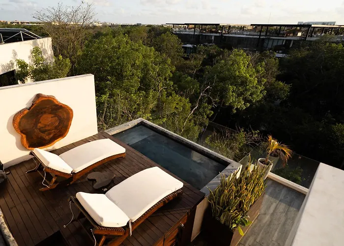 Apartment Kataleya Tulum: Jungle Penthouse With Private Pool And Rooftop Oasis *
